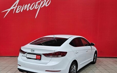 Hyundai Elantra VI рестайлинг, 2017 год, 1 225 000 рублей, 5 фотография
