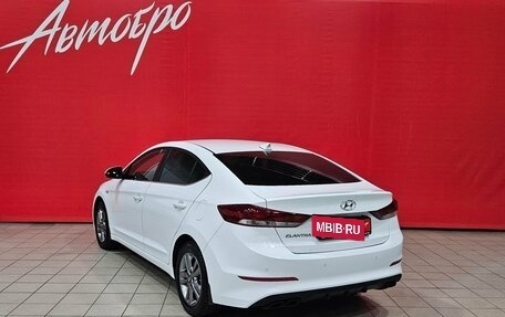 Hyundai Elantra VI рестайлинг, 2017 год, 1 225 000 рублей, 3 фотография