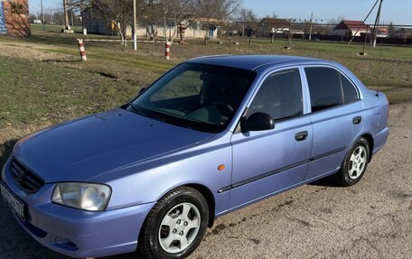 Hyundai Accent II, 2004 год, 505 000 рублей, 2 фотография