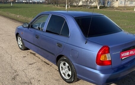Hyundai Accent II, 2004 год, 505 000 рублей, 7 фотография