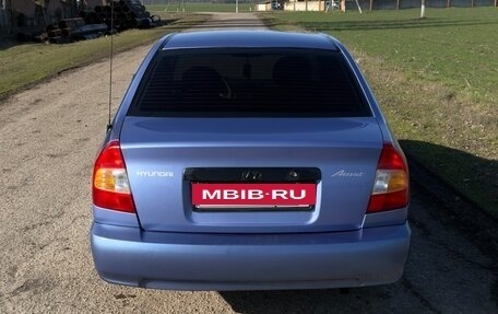 Hyundai Accent II, 2004 год, 505 000 рублей, 6 фотография