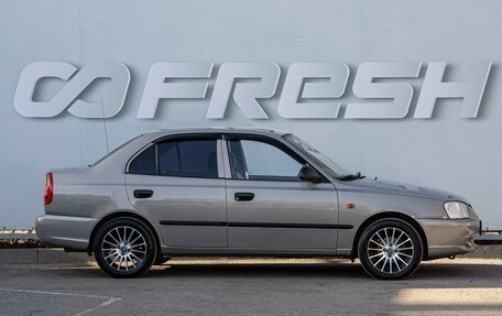 Hyundai Accent II, 2007 год, 609 000 рублей, 5 фотография