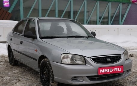 Hyundai Accent II, 2004 год, 275 000 рублей, 1 фотография