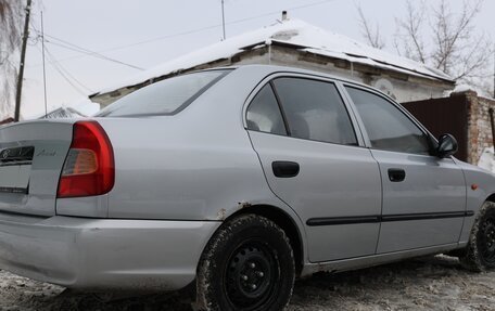 Hyundai Accent II, 2004 год, 275 000 рублей, 10 фотография