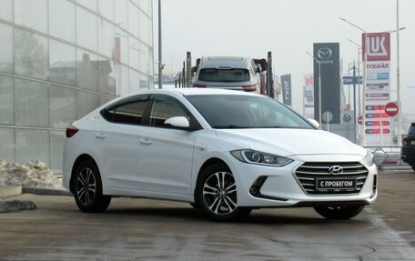 Hyundai Elantra VI рестайлинг, 2017 год, 1 370 000 рублей, 3 фотография