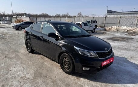 KIA Rio III рестайлинг, 2016 год, 896 000 рублей, 4 фотография