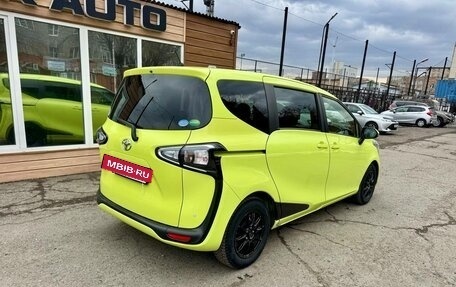Toyota Sienta II, 2019 год, 1 459 000 рублей, 9 фотография