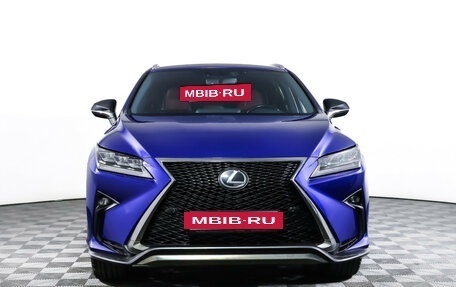 Lexus RX IV рестайлинг, 2017 год, 3 850 000 рублей, 2 фотография