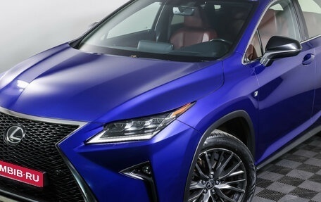 Lexus RX IV рестайлинг, 2017 год, 3 850 000 рублей, 30 фотография