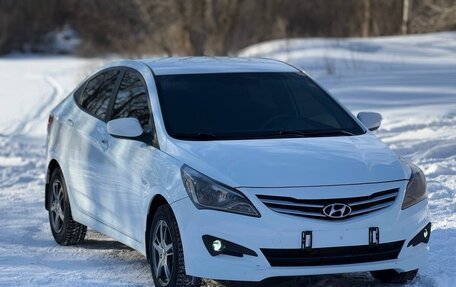 Hyundai Solaris II рестайлинг, 2014 год, 830 000 рублей, 19 фотография