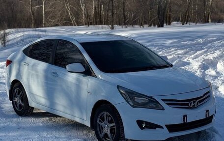 Hyundai Solaris II рестайлинг, 2014 год, 830 000 рублей, 21 фотография