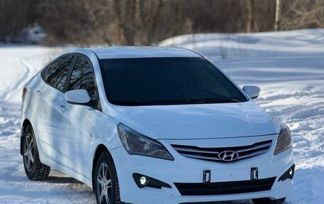 Hyundai Solaris II рестайлинг, 2014 год, 830 000 рублей, 22 фотография