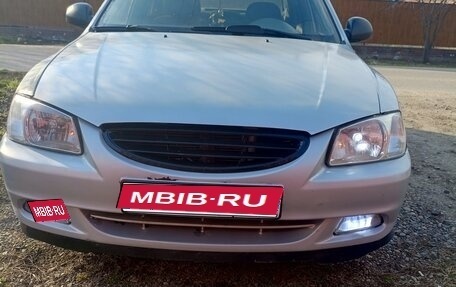 Hyundai Accent II, 2004 год, 355 000 рублей, 1 фотография