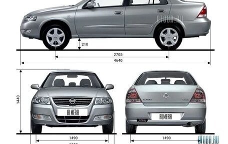 Nissan Almera Classic, 2007 год, 419 000 рублей, 9 фотография