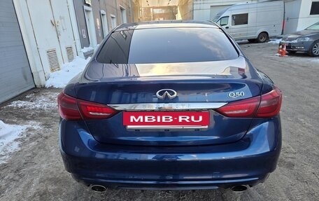Infiniti Q50 I рестайлинг, 2017 год, 1 759 000 рублей, 13 фотография