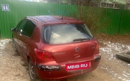 Peugeot 307 I, 2001 год, 188 000 рублей, 4 фотография