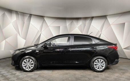 Hyundai Solaris II рестайлинг, 2021 год, 1 843 000 рублей, 5 фотография