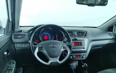 KIA Rio III рестайлинг, 2015 год, 1 131 000 рублей, 22 фотография