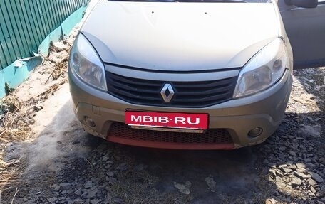 Renault Sandero I, 2010 год, 110 000 рублей, 1 фотография