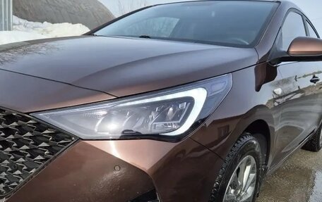 Hyundai Solaris II рестайлинг, 2021 год, 1 850 000 рублей, 9 фотография