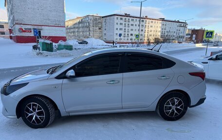 Hyundai Solaris II рестайлинг, 2021 год, 1 550 000 рублей, 5 фотография