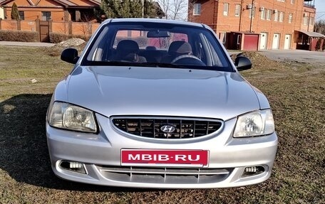 Hyundai Accent II, 2004 год, 350 000 рублей, 1 фотография