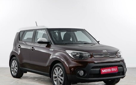 KIA Soul II рестайлинг, 2017 год, 1 605 444 рублей, 1 фотография