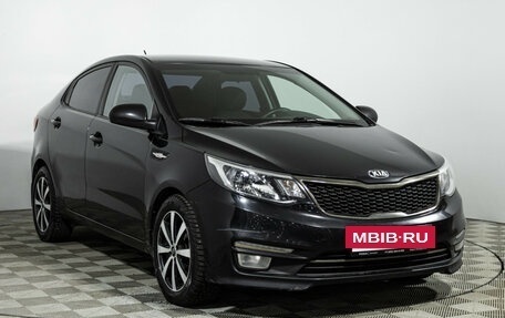 KIA Rio III рестайлинг, 2016 год, 999 777 рублей, 3 фотография