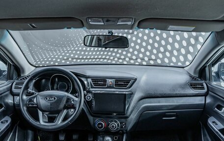 KIA Rio III рестайлинг, 2013 год, 449 000 рублей, 17 фотография