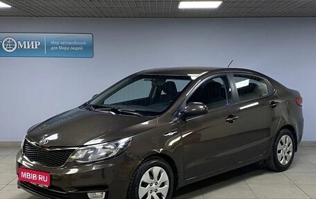 KIA Rio III рестайлинг, 2015 год, 1 092 000 рублей, 1 фотография