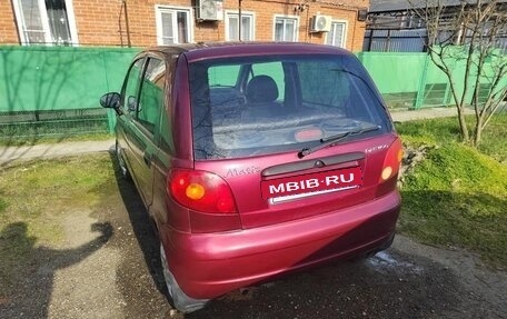 Daewoo Matiz I, 2008 год, 250 000 рублей, 3 фотография