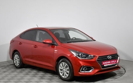 Hyundai Solaris II рестайлинг, 2019 год, 1 435 000 рублей, 3 фотография