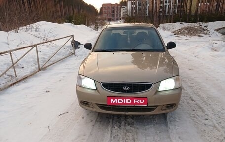 Hyundai Accent II, 2003 год, 250 000 рублей, 1 фотография