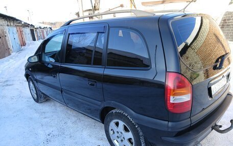 Opel Zafira A рестайлинг, 2002 год, 350 000 рублей, 13 фотография