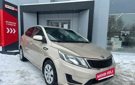 KIA Rio III рестайлинг, 2014 год, 772 100 рублей, 5 фотография