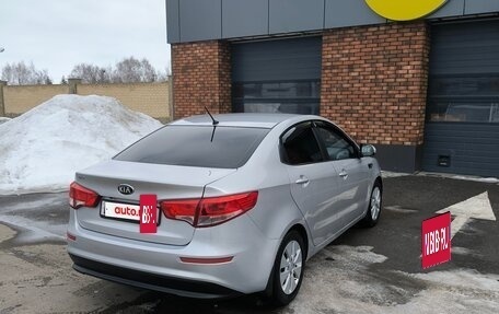 KIA Rio III рестайлинг, 2016 год, 1 250 000 рублей, 15 фотография