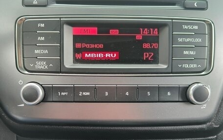 KIA Rio III рестайлинг, 2016 год, 1 250 000 рублей, 23 фотография