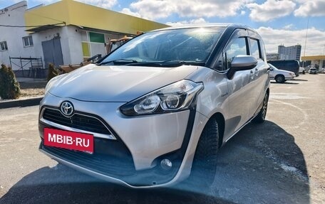 Toyota Sienta II, 2015 год, 1 250 000 рублей, 5 фотография