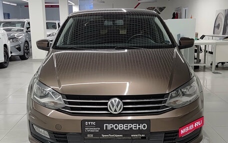 Volkswagen Polo VI (EU Market), 2016 год, 1 169 000 рублей, 2 фотография
