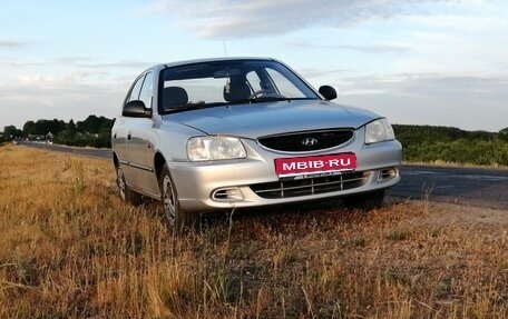 Hyundai Accent II, 2007 год, 350 000 рублей, 1 фотография