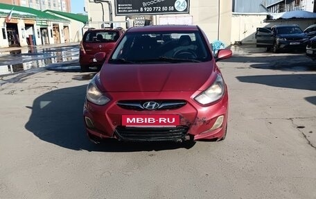 Hyundai Solaris II рестайлинг, 2013 год, 580 000 рублей, 6 фотография