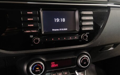 KIA Rio IV, 2017 год, 1 219 000 рублей, 16 фотография