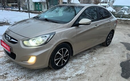 Hyundai Solaris II рестайлинг, 2011 год, 845 000 рублей, 1 фотография