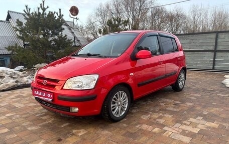 Hyundai Getz I рестайлинг, 2004 год, 490 000 рублей, 1 фотография