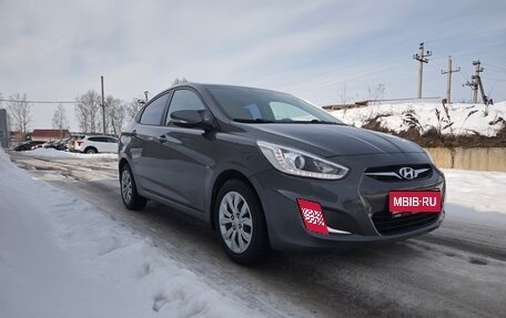 Hyundai Solaris II рестайлинг, 2014 год, 1 100 000 рублей, 1 фотография
