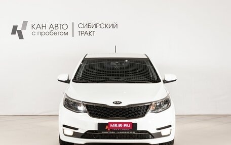 KIA Rio III рестайлинг, 2016 год, 909 500 рублей, 2 фотография