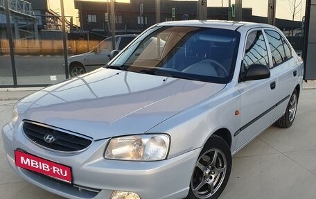 Hyundai Accent II, 2009 год, 449 000 рублей, 1 фотография