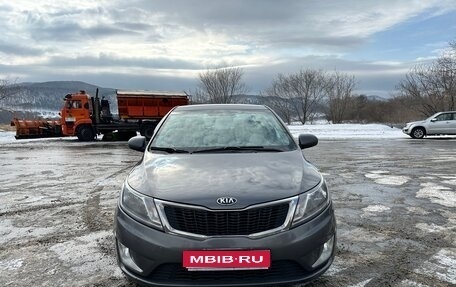 KIA Rio III рестайлинг, 2014 год, 990 000 рублей, 1 фотография