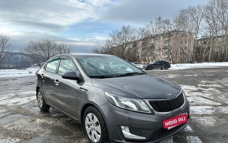 KIA Rio III рестайлинг, 2014 год, 990 000 рублей, 2 фотография