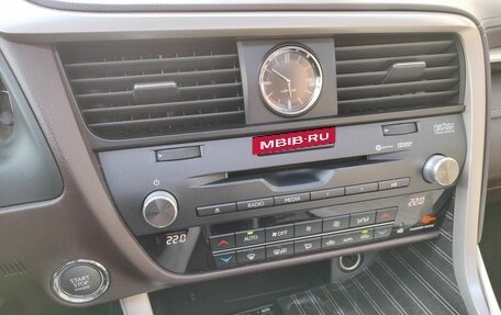 Lexus RX IV рестайлинг, 2016 год, 3 849 000 рублей, 21 фотография